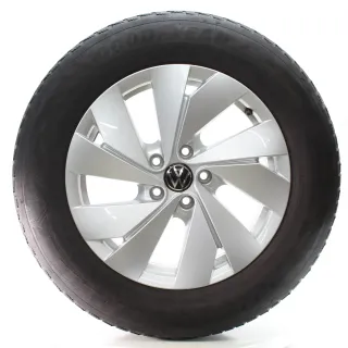 VW Tiguan CT1 Winterräder Belmont Goodyear 215/65R17 99H DOT25 571601025 - Bild 4