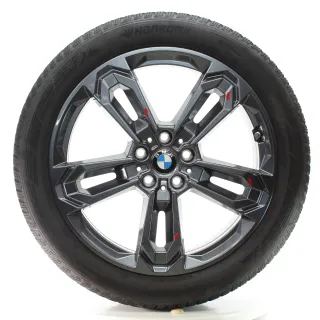 BMW X1 U11 X2 U10 Winterräder Doppelspeiche 1041 Hankook 195/55R19 DOT24 5A661A8 - Bild 3