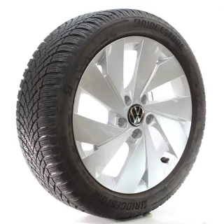 VW Golf 8 VIII CD1 Winterräder Belmont Bridgestone 205/50R17 DOT25 5H0601025B - Bild 6