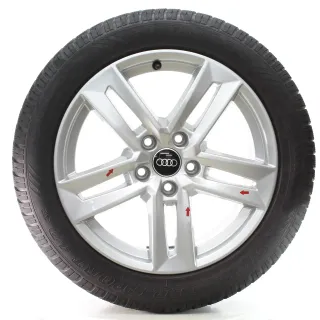 Audi A4 S4 8W Winterräder 5-Parallelspeichen Dunlop 225/50R17 DOT23 8W0601025P - Bild 4