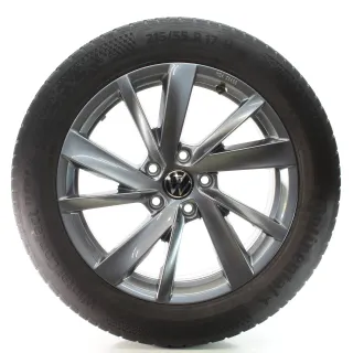 VW Passat B9 Variant CJ5 Winterräder Gavia Conti 215/55R17 DOT24 3J0071497 - Bild 3
