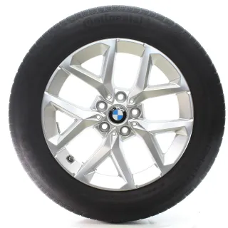 BMW X1 U11 X2 U10 Winterräder Y-Speiche 896 Continental 205/65R17 DOT22 6898299 - Bild 1