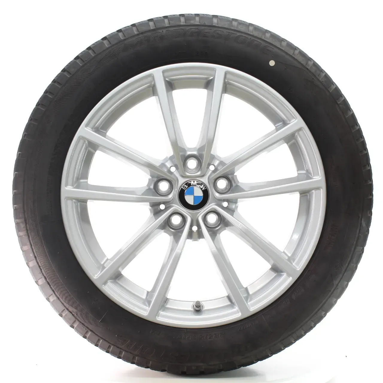 BMW 3er G20 G21 Winterräder V-Speiche 778 Bridgestone 225/50R17 DOT25 6883520 - Bild 1