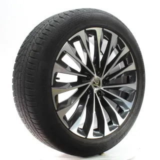 Skoda Enyaq IV 5AC Winterräder Asterion Conti 235/50-255/45R20 DOT25 5LA601025AR - Bild 6