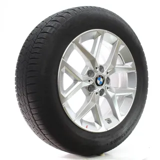 BMW X1 U11 X2 U10 Winterräder Y-Speiche 896 Continental 205/65R17 DOT24 6898299 - Bild 6