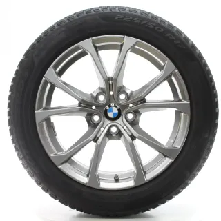 BMW 2er G42 3er G20 G21 Winterräder V-Speiche 776 Pirelli 225/50R17 6883518 - Bild 1