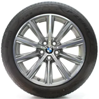 BMW 5er G30 G31 Winterräder V-Speiche 684 Pirelli 245/45R18 100Y 6874440 - Bild 1