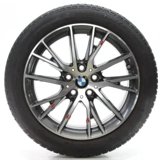 BMW 1er F40 2er F44 Winterräder Y-Speiche 489 Pirelli 195/55R17 92H 7849122 - Bild 1
