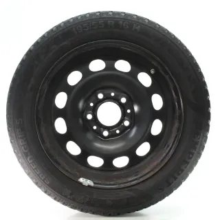 BMW 1er F40 Winterräder Stahl Zubehör Semperit 195/55R16 DOT23 KBA43930 - Bild 3