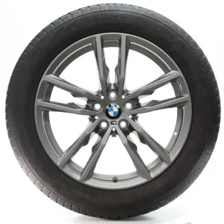 BMW X3 G01 X4 G02 Winterräder Doppelspeiche 698 M Bridgestone 245/50R19 8746987 - Bild 2