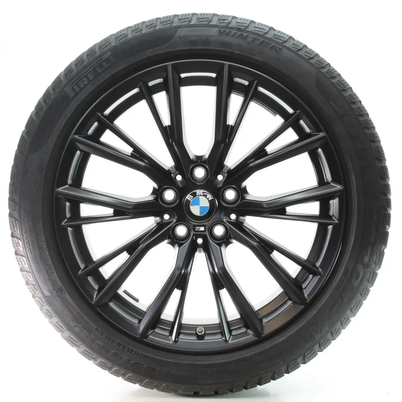 BMW 3er G20 G21 Winterräder Doppelspeiche 796 M Pirelli 225/45R18 DOT24 6885305 - Bild 1