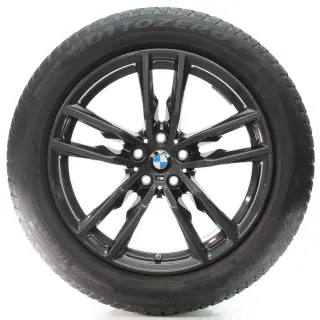 BMW X3 G01 X4 G02 Winterräder Styling 698 M Pirelli 245/50R19 105V DOT24 8093921 - Bild 1
