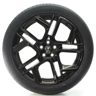 VW T-Cross Taigo Sommerräder York Schwarz Hankook 215/45R19 DOT24 2GM601025AM - Bild 4