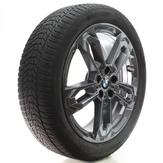 BMW X1 U11 X2 U10 Winterräder Doppelspeiche 1041 Hankook 195/55R19 DOT24 5A661A8 - Bild 6