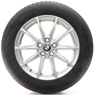 BMW 4er i4 G26 Winterräder V-Speiche 851 Goodyear 225/55R17 101H DOT23 6896762 - Bild 1