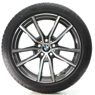 BMW 2er G42 3er G20 G21 Winterräder V-Speiche 780 225/45R18 95H DOT25 6883522 - Bild 1