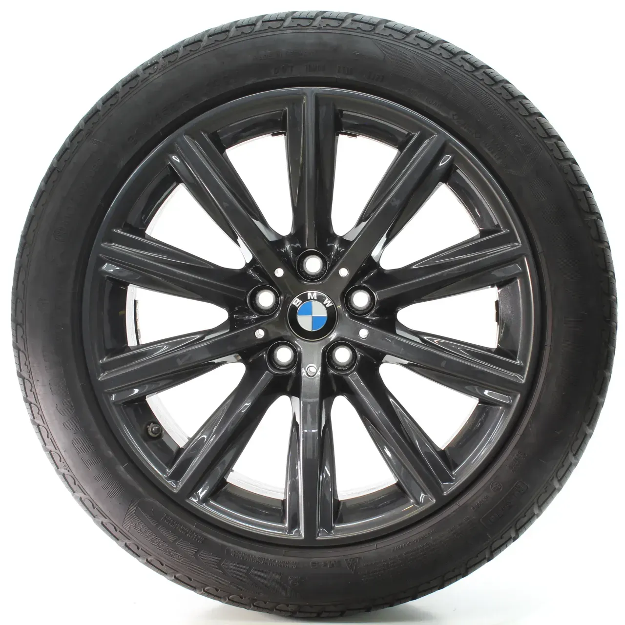 BMW 5er G30 G31 Winterräder V-Speiche 684 Goodyear 245/45R18 100V DOT23 6874441 - Bild 1
