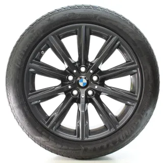 BMW 5er G30 G31 Winterräder V-Speiche 684 Orbitgrey Goodyear 245/45R18 6874441 - Bild 3