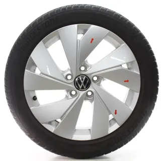 VW Golf VIII CD1 CG5 Winterräder Belmont Bridgestone 205/50R17 DOT23 5H0601025B - Bild 3