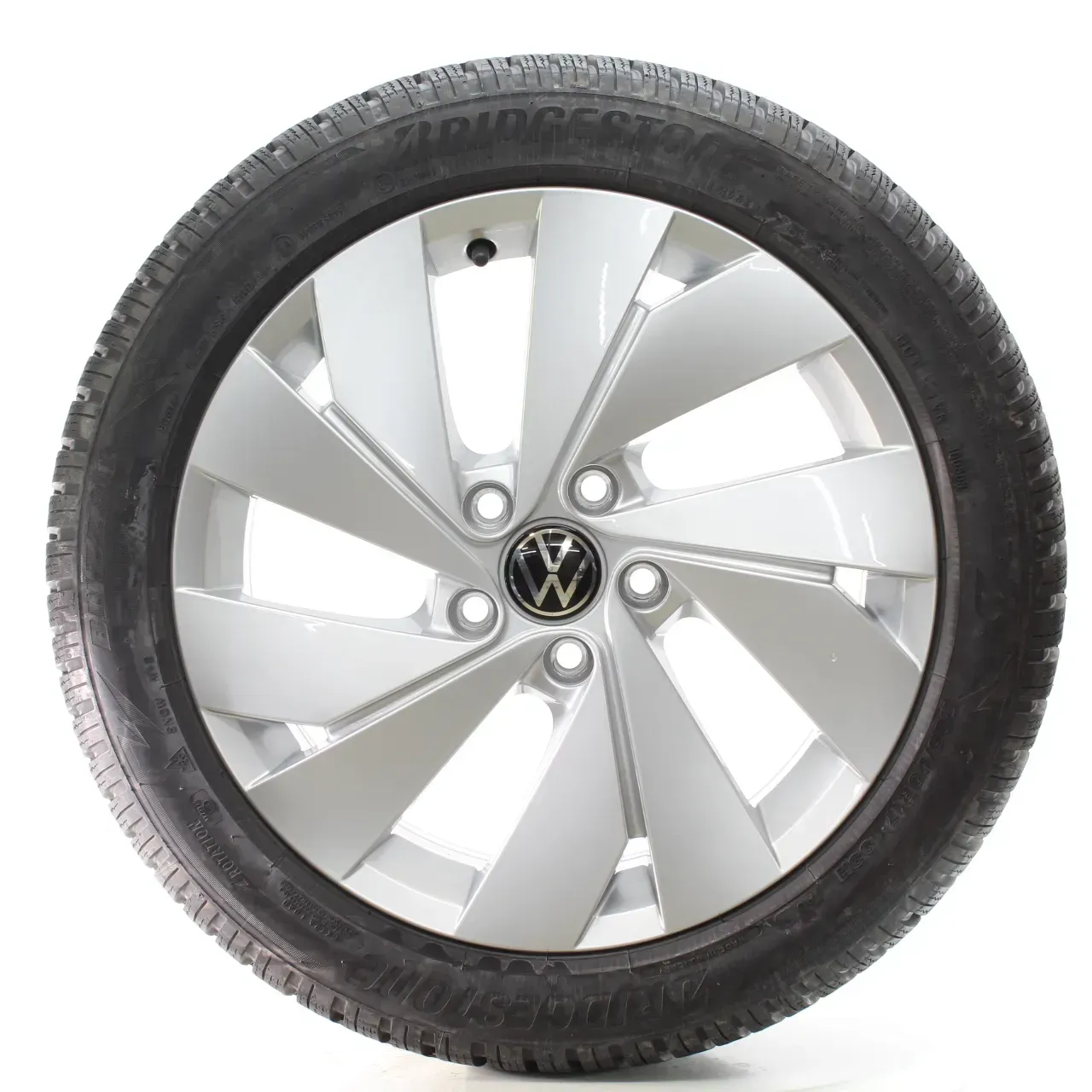 VW Golf VIII CD1 CG5 Winterräder Belmont Bridgestone 205/50R17 DOT25 5H0601025B - Bild 1