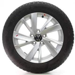 VW Golf 7 8 VII VIII 5H Winterräder Gavia Semperit 205/55R16 DOT25 5H0071496 - Bild 3