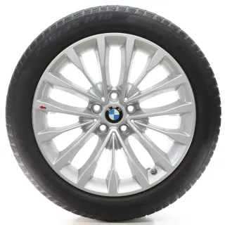 BMW 5er G30 G31 Winterräder W-Speiche 632 Pirelli 245/45R18 100V 6863418 - Bild 1