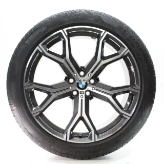 BMW X5 G05 X6 G06 Winterräder M Y-Speiche 741 Pirelli 275/40R21 DOT24 8071998 - Bild 4