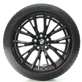 BMW 3er G20 G21 Winterräder Doppelspeiche 796 M Pirelli 225/45R18 DOT25 6885305 - Bild 3