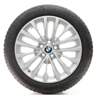 BMW 5er G30 G31 Winterräder W-Speiche 632 Pirelli 245/45R18 100V 6863418 - Bild 2