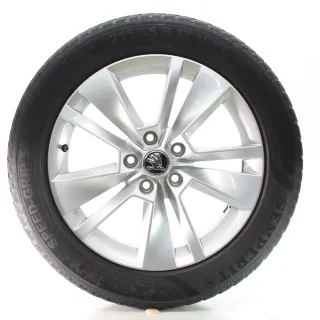 Skoda Karoq ND7 Winterräder Triton Semperit Bridgestone 215/55R17 57A601025C - Bild 3