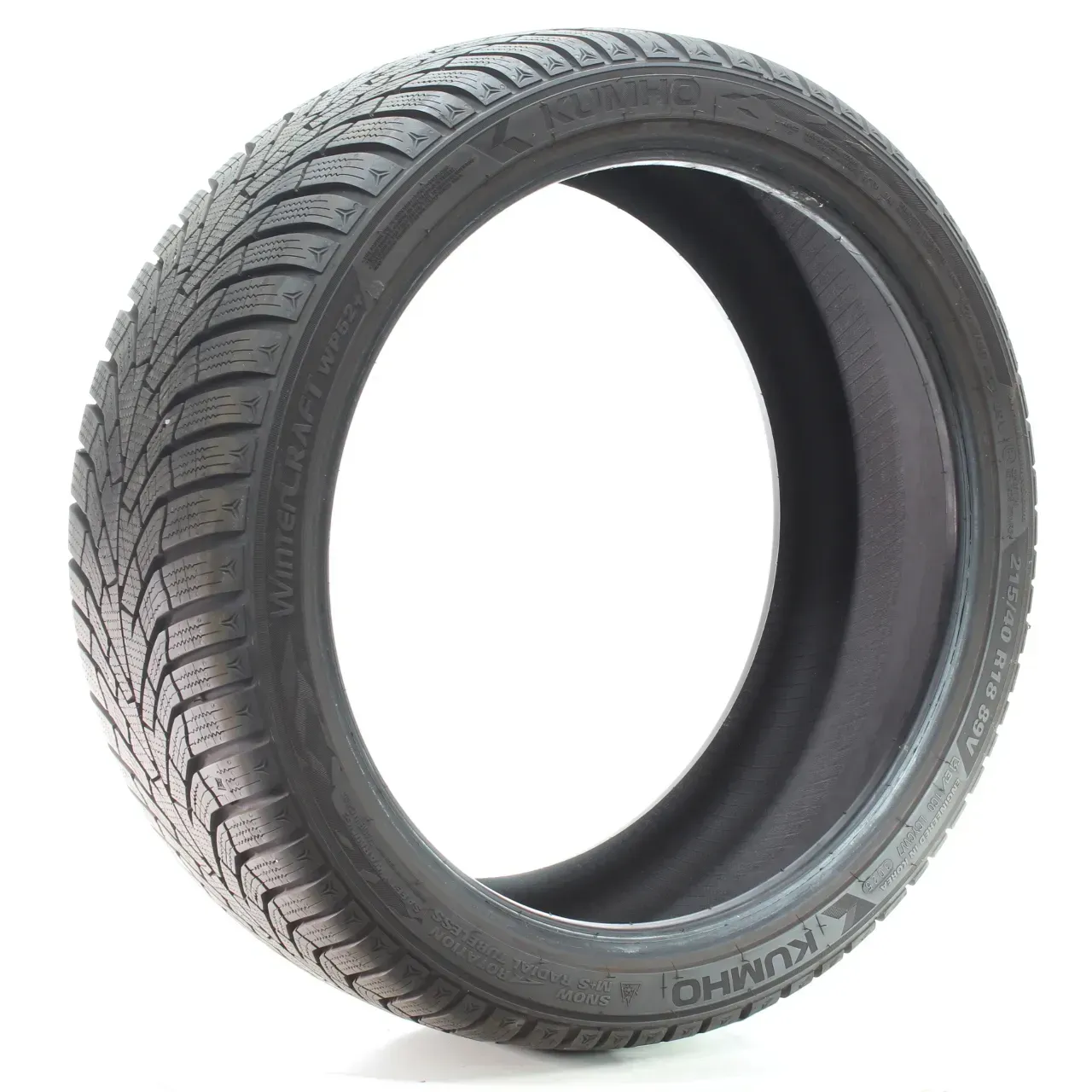 Winterreifen Kumho WinterCraft WP52+ XL 215/40R18 89V DOT25 - Bild 1