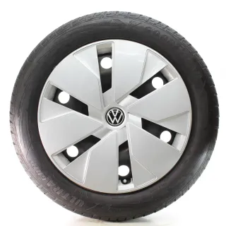 VW ID.3 E11 Winterräder Stahl Goodyear 215/55R18 95T DOT23 1EA601027 - Bild 1