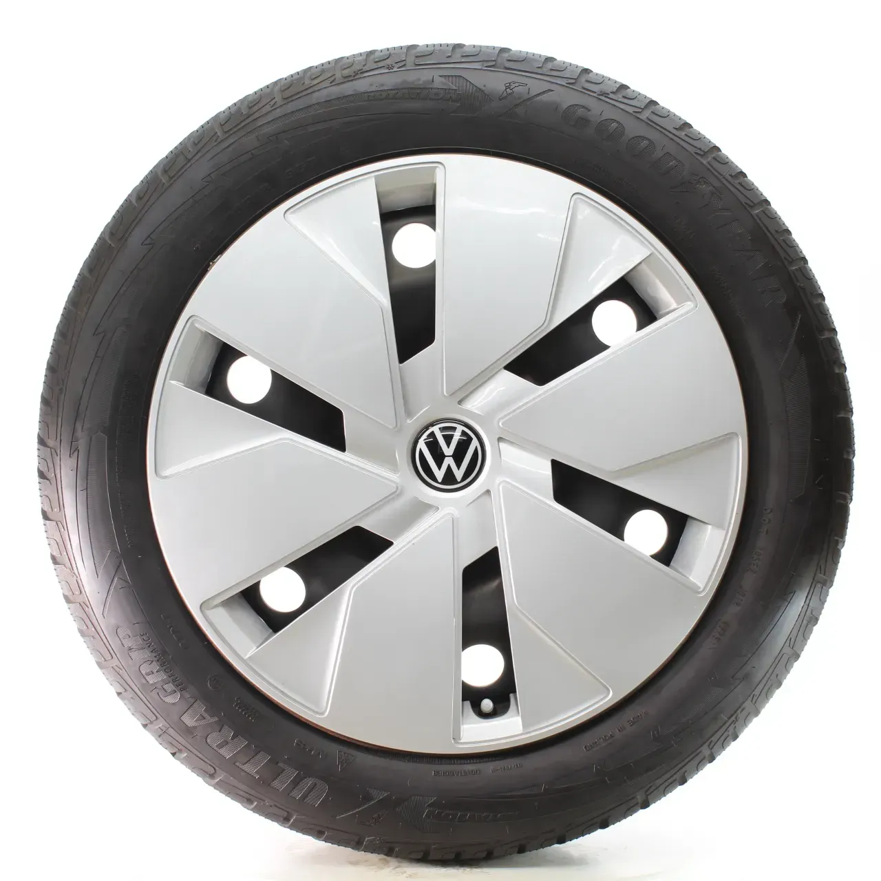 VW ID.3 E11 Winterräder Stahl Goodyear 215/55R18 95T DOT23 1EA601027 - Bild 1