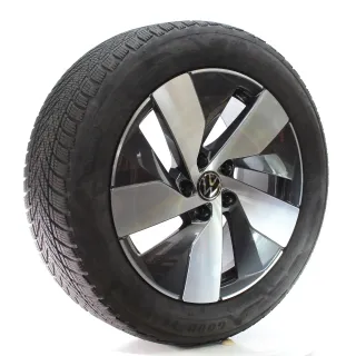 VW Passat B9 Variant CJ5 Winterräder Bologna Goodyear 215/55R17 DOT25 3J0601025B - Bild 6