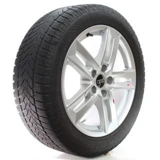 Audi A4 S4 8W Winterräder 5-Parallelspeichen Dunlop 225/50R17 DOT23 8W0601025P - Bild 6