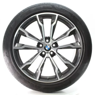 BMW X3 G01 X4 G02 Sommerräder M Doppelspeiche 699 245/45-275/40R20 8010268-9 - Bild 1