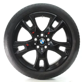 BMW 1er F70 Winterräder M Sternspeiche 968 Goodyear 195/50R18 93H DOT25 5A45271 - Bild 4