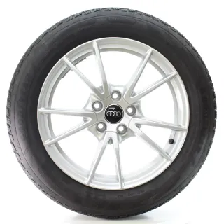 Audi A5 FU B10 Winterräder 5-Doppelspeichen Goodyear 215/55R17 DOT24 8B3601025A - Bild 2