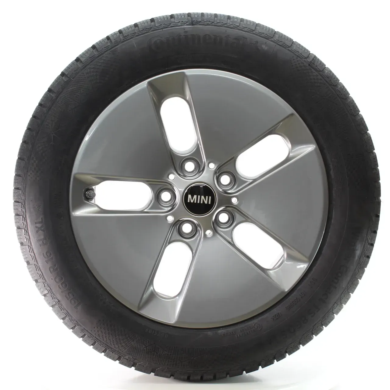MINI Cooper J01 Winterräder Pin Spoke 990 Continental 195/60R16 DOT24 7886558 - Bild 1
