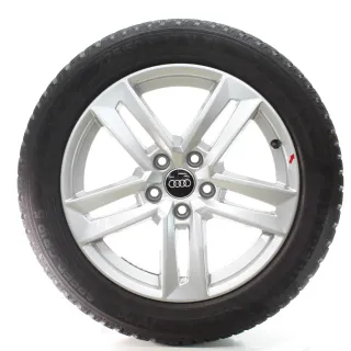 Audi A4 S4 8W Winterräder 5-Parallelspeichen Semperit 225/50R17 DOT25 8W0601025P - Bild 1