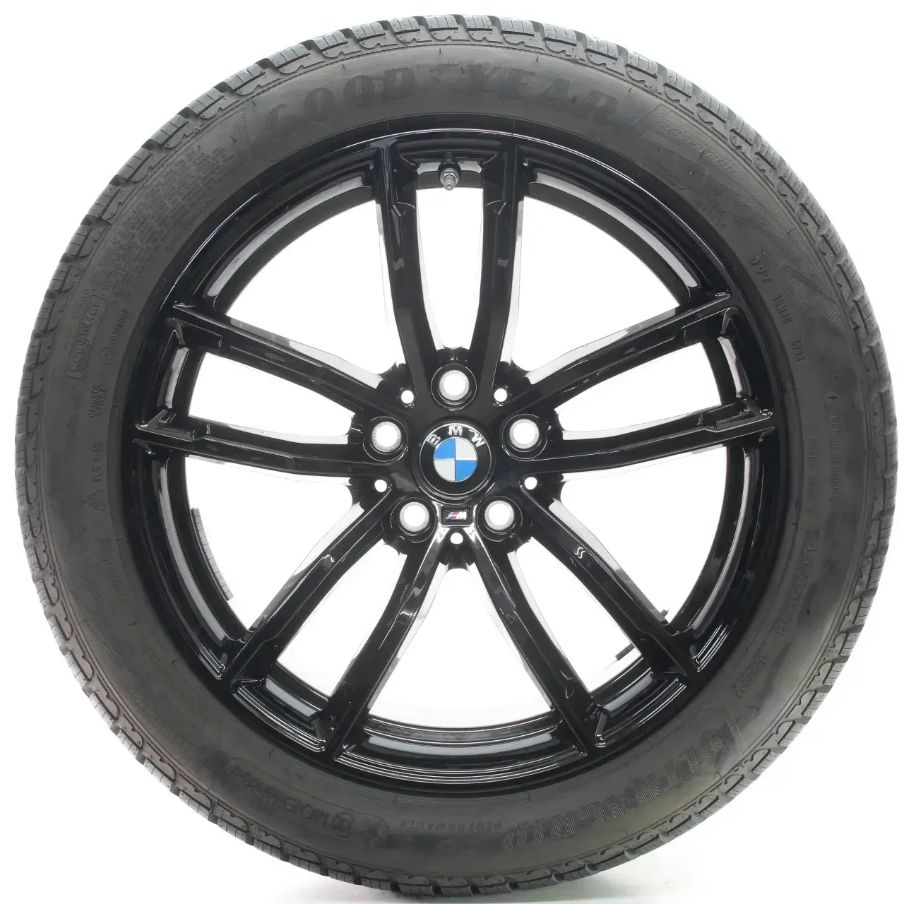 BMW 5er G30 G31 Winterräder M Doppelspeiche 662 Goodyear 245/45R18 DOT23 8747407 - Bild 1