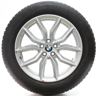 BMW X5 G05 X6 G06 Winterräder V-Speiche 734 Continental 265/50R19 110H 6880685 - Bild 3
