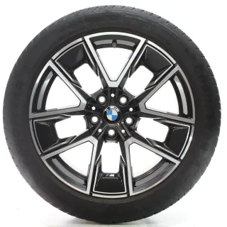 BMW 4er i4 G26 Winterräder M Aerodynamikrad 858 Goodyear 245/45R18 100H 8747286 - Bild 1