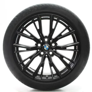 BMW 3er G20 G21 Winterräder Doppelspeiche 796 M 225/45-255/40R18 6885305-6 - Bild 1