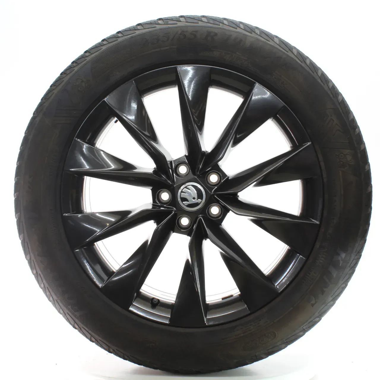 Skoda Enyaq IV 5A Winterräder Crystal Viking 235/55R19 105V DOT25 5LA601025P - Bild 1