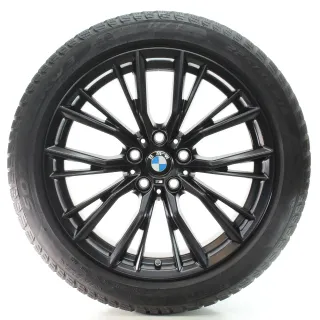 BMW 3er G20 G21 Winterräder Doppelspeiche 796 M Pirelli 225/45R18 DOT24 6885305 - Bild 3