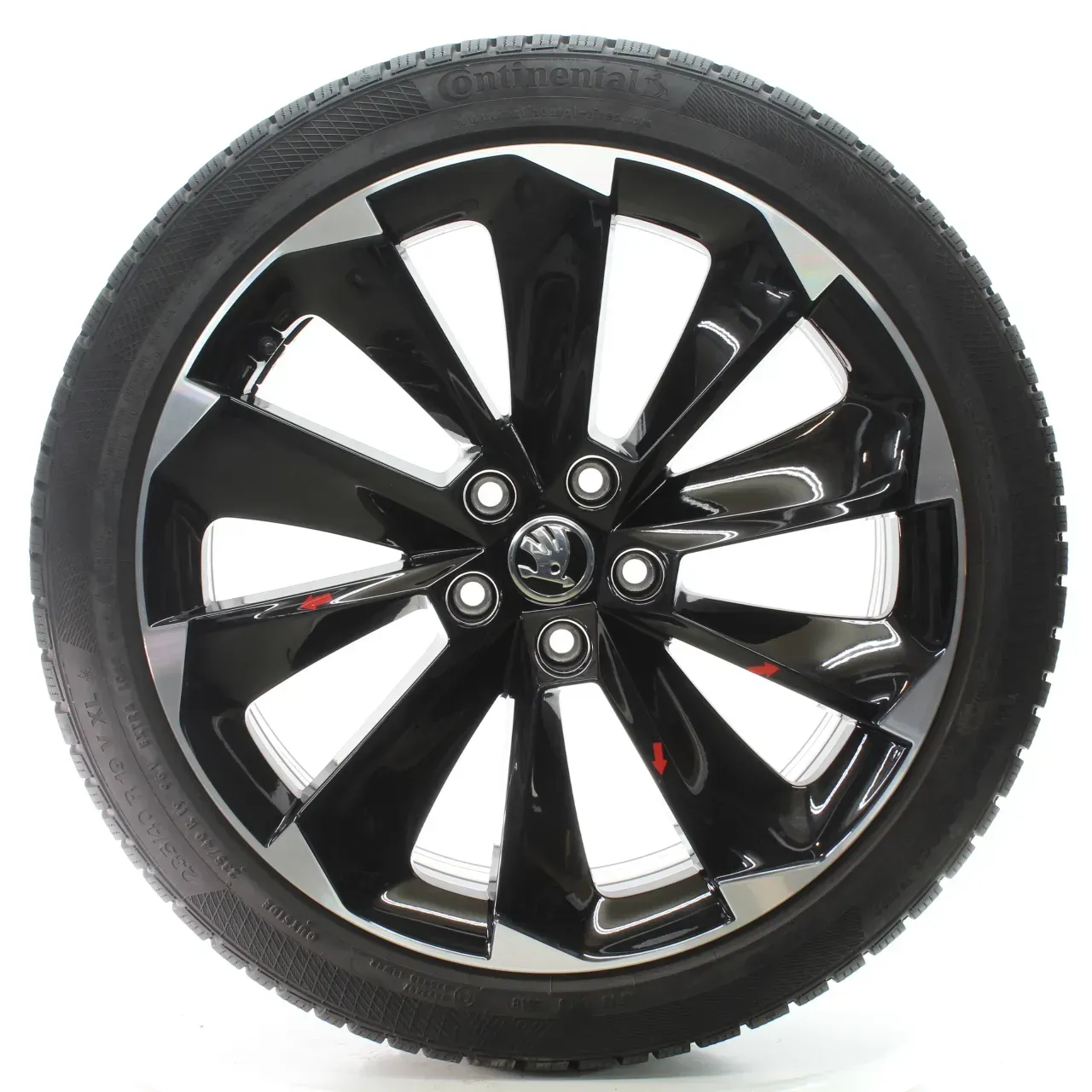 Skoda Superb III 3V Winterräder Supernova Continental 235/40R18 96V 3V0601025T - Bild 1