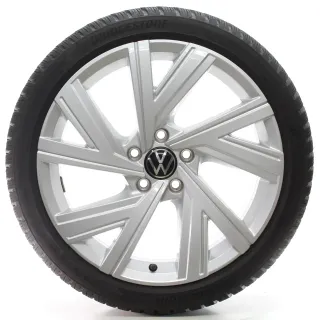 VW Golf 8 VIII CD1 Winterräder Bergamo Bridgestone 225/40R18 DOT25 5H0601025AB - Bild 6
