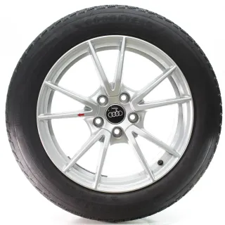 Audi A5 FU B10 Winterräder 5-Doppelspeichen Goodyear 215/55R17 DOT24 8B3601025A - Bild 3