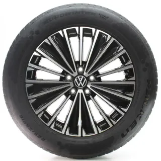 VW Tiguan CT1 Winterräder Napoli Schwarz Glanz Falken 235/55R18 DOT24 571601025K - Bild 3